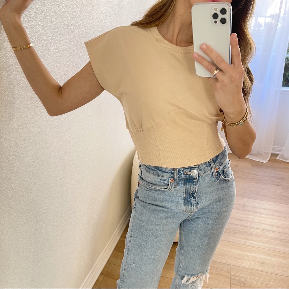 LAST • Not You’re Average Cropped Top - Picture 5 of 5